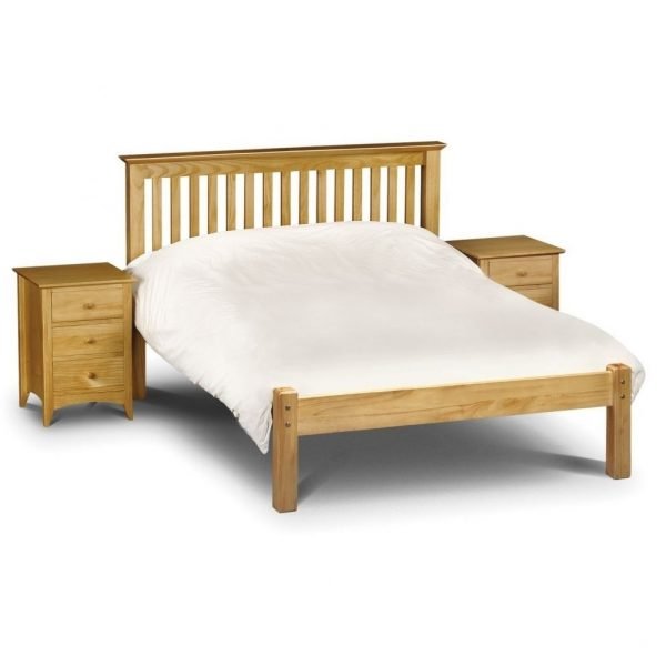 Barcelona Small Double Bed Pine