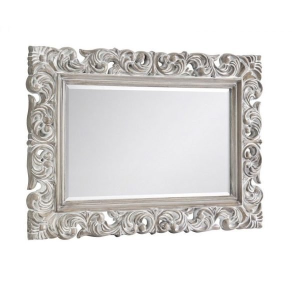 Baroque Distressed Wall Mirror