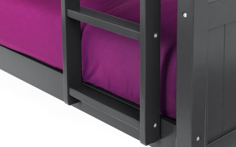Bella Bunk Bed Anthracite ladder