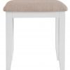Brompton Painted Dressing Table Stool Front