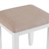 Brompton Painted Dressing Table Stool top