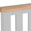 Brompton Painted Grey Bed Headboard Left