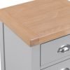 Brompton Painted Grey Bedside Top scaled