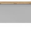 Brompton Painted Grey Blanket Box Front