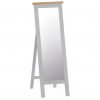 Brompton Painted Grey Cheval Mirror