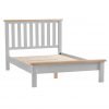 Brompton Painted Grey Double Bed
