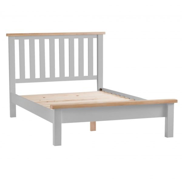 Brompton Painted Grey Double Bed