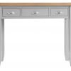 Brompton Painted Grey Dressing Table Front