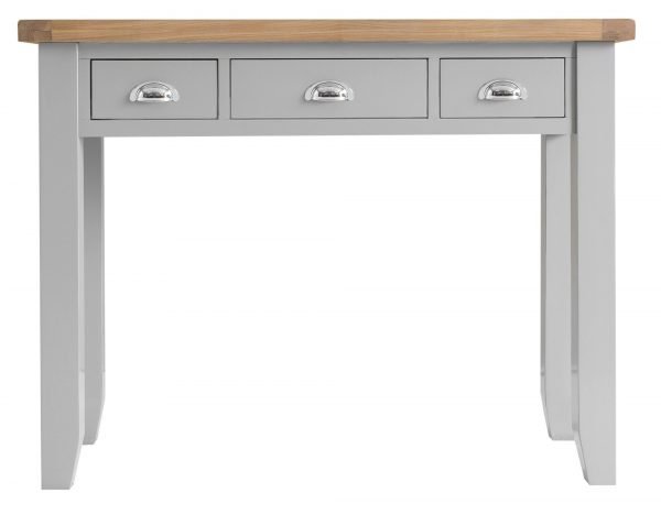 Brompton Painted Grey Dressing Table Front