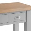 Brompton Painted Grey Dressing Table Partial top