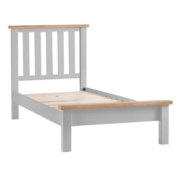 Brompton Painted Grey Single Bed