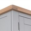 Brompton Painted Grey Triple Wardrobe Top scaled