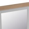 Brompton Painted Trinket Mirror Grey Top