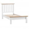 Brompton Painted White Single Bed