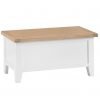 Brompton White Blanket Box