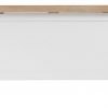 Brompton White Blanket Box Front