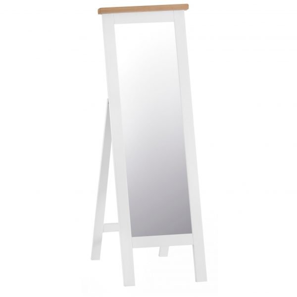 Brompton White Cheaval Mirror