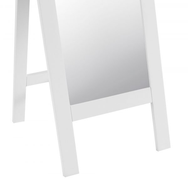 Brompton White Cheaval Mirror Feet