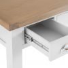 Brompton White Dressing Table Drawer Open