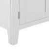 Brompton White Full hanging Wardrobe Feet scaled