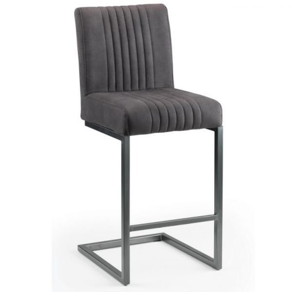 Brooklyn Bar Stool Charcoal Grey