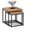 Brooklyn Oak Nesting Lamp Tables