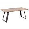 Buckden Oak 2.2m Fixed top Table scaled