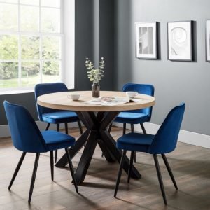 Burgess Dining Chair Blue