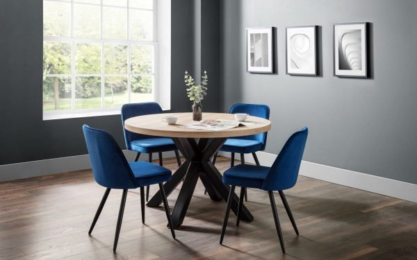 Burgess Dining Chair Blue