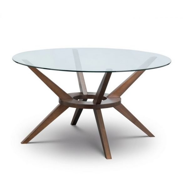 Chelsea Large 140cm Round Glass Table