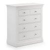 Clermont 32 Drawer Chest White