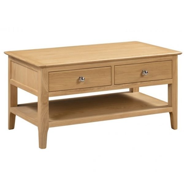 Cotswold Coffee Table With 2 Drawers