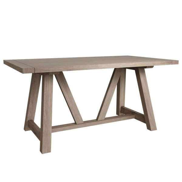 Dallow Oak 1.6M Dining Table angle scaled