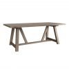 Dallow Oak 2.0M Dining Table angle scaled