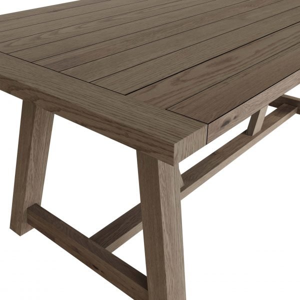 Dallow Oak 2.0M Dining Table close scaled