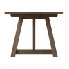 Dallow Oak 2.0M Dining Table side scaled