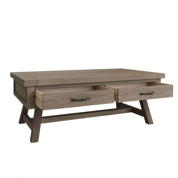 Dallow Oak Large Coffee Table open scaled
