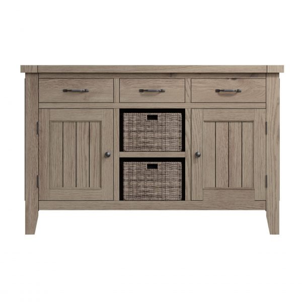 Dallow Oak Large Sideboard front scaled
