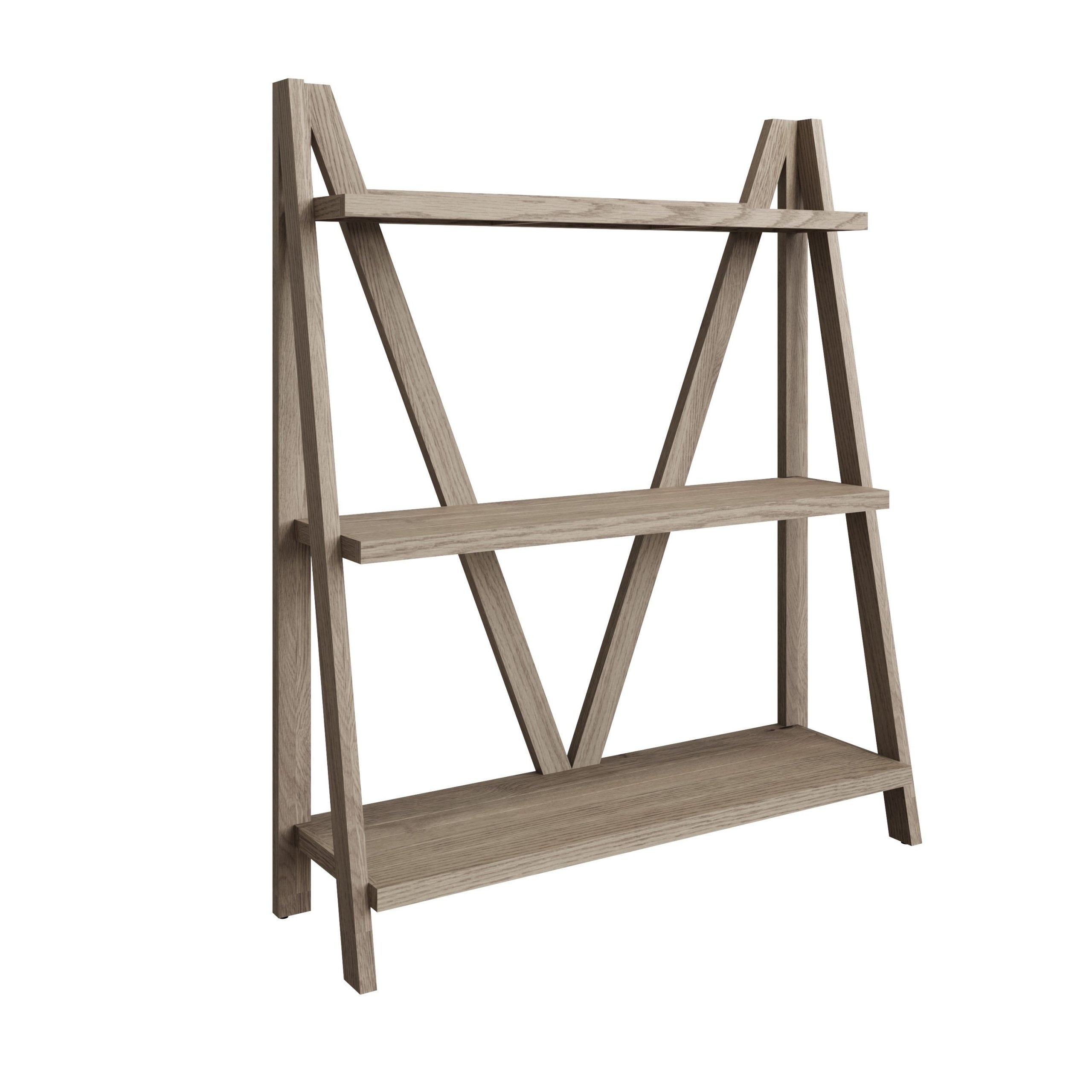 Low ladder bookcase deals