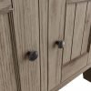 Dallow Oak Small Sideboard handles scaled