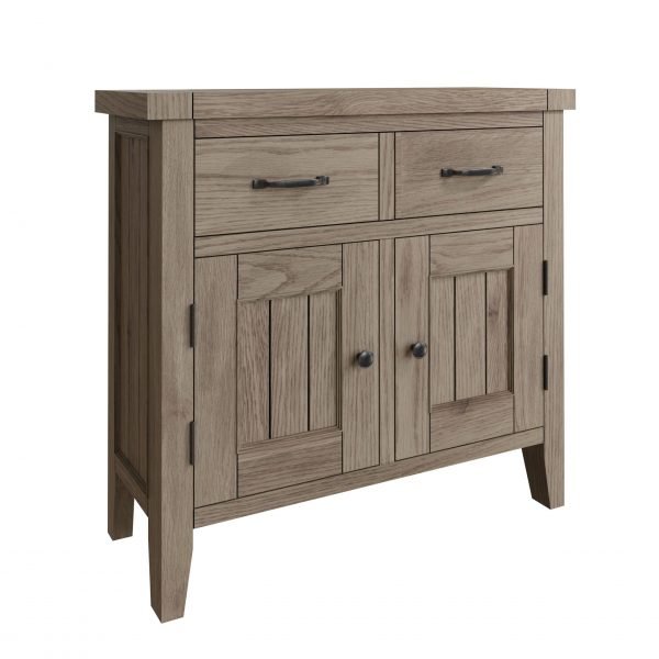 Dallow Oak Small Sideboard white scaled