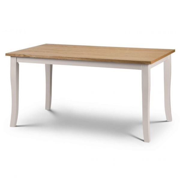 Davenport Oak Elephant Grey Dining Table