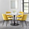 Delaunay Dining Chair Mustard Dining Set