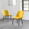 Delaunay Dining Chair Mustard Room