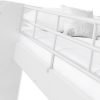 Domino Triple Sleeper White rail