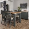 Firby Oak 1.2m Extending Dining Table scaled