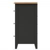 Firby Oak 6 Drawer Chest Side scaled