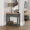 Firby Oak Console Table scaled