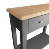 Firby Oak Console Table top scaled