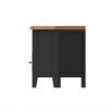 Firby Oak Corner TV Unit Side scaled